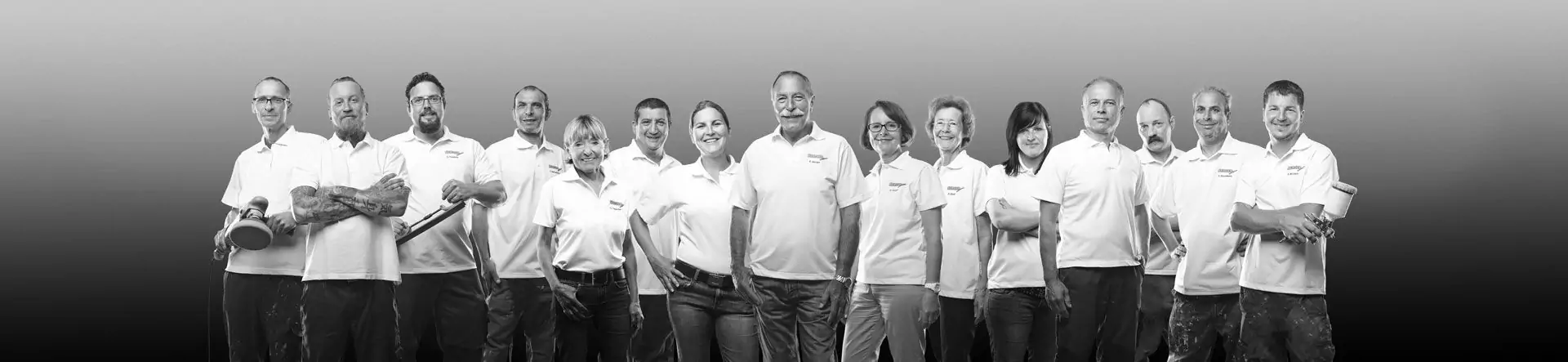 Das Team der Autolackiererei Berger GmbH